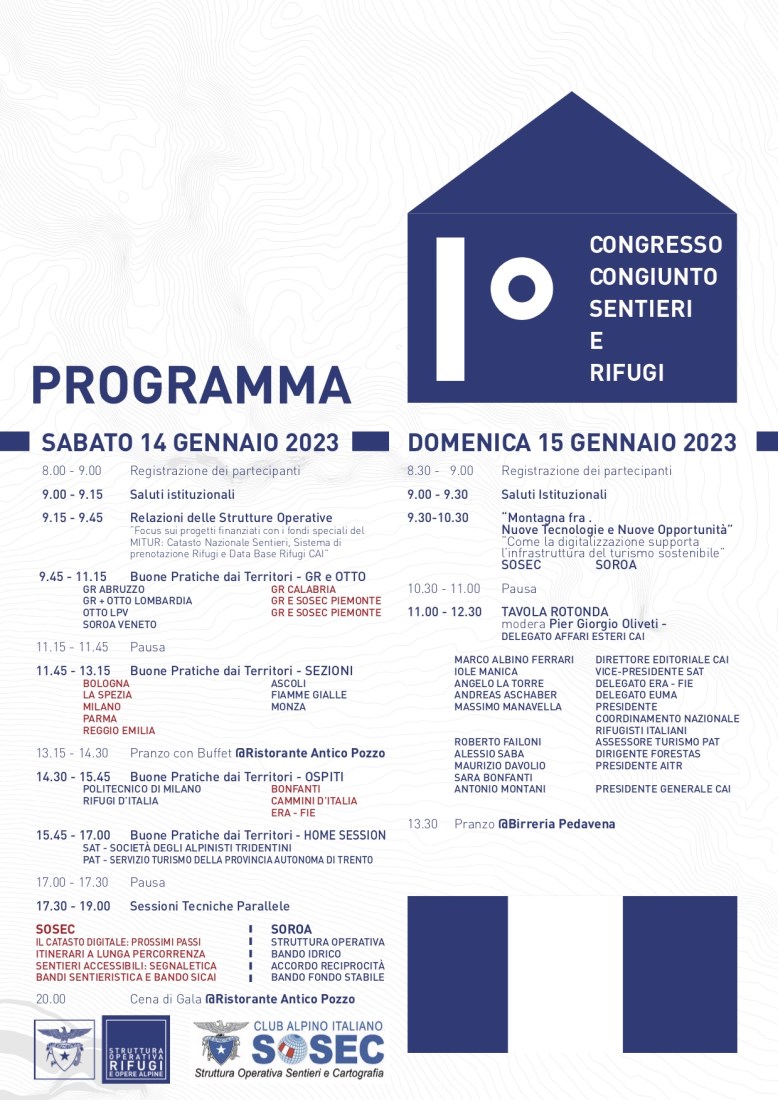 Programma Congresso SOSEC-SOROA 2023