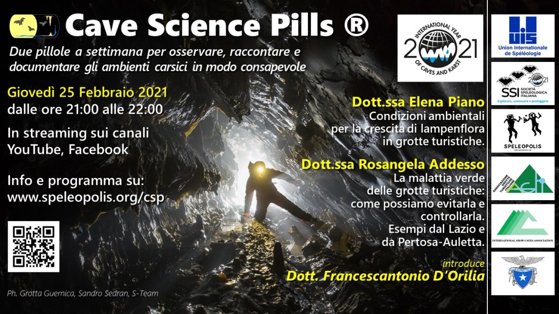 CavesSciencePills 25 febbraio