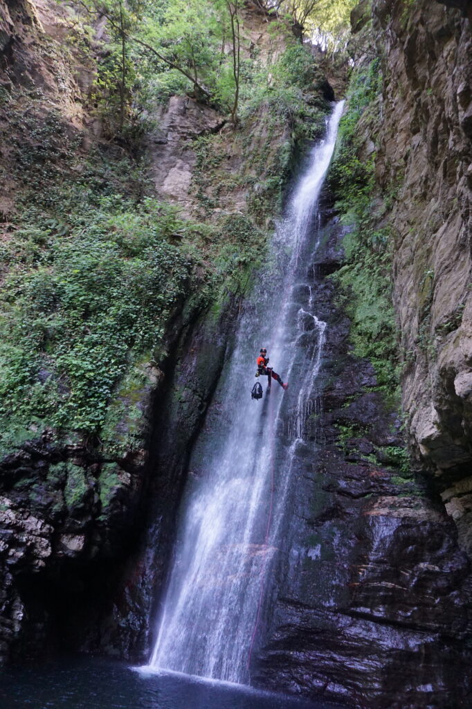 Aspromonte torrentismo cascata