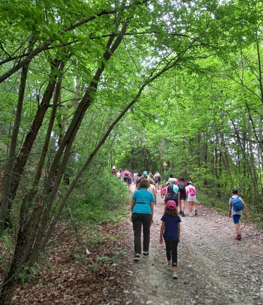 Scandiano bosco escursione
