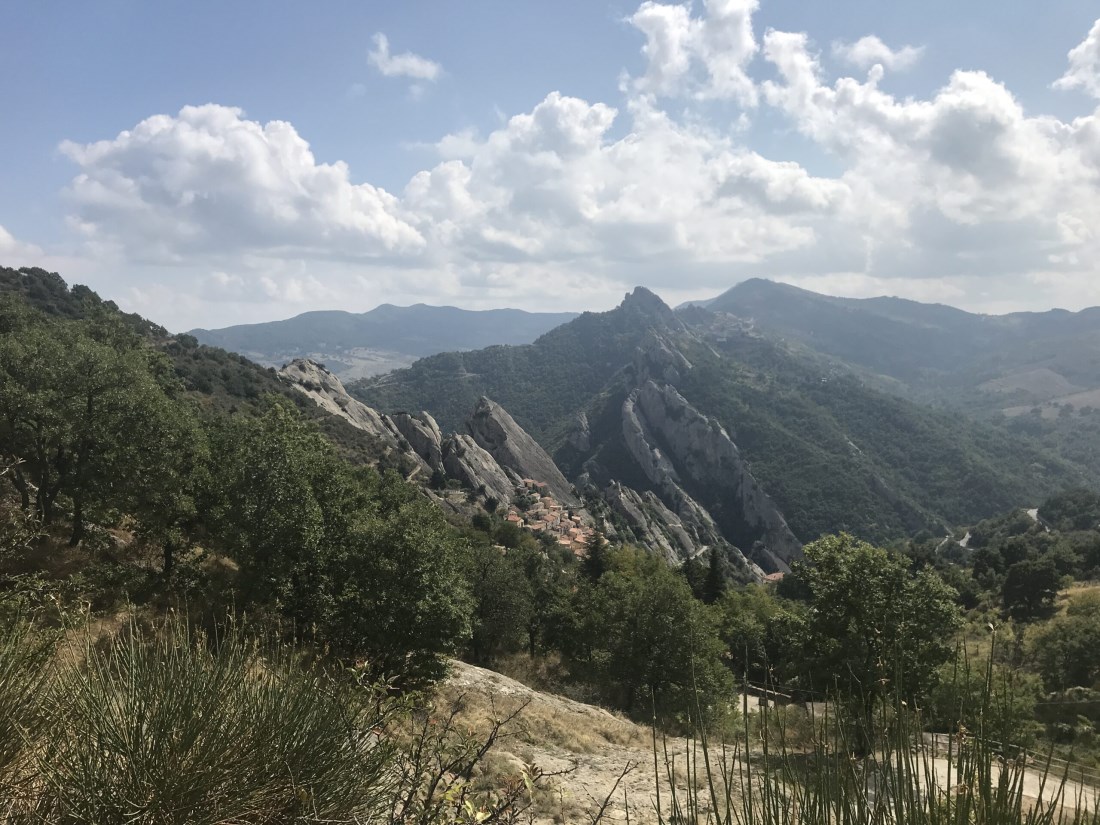 Sne vista Castelmezzano