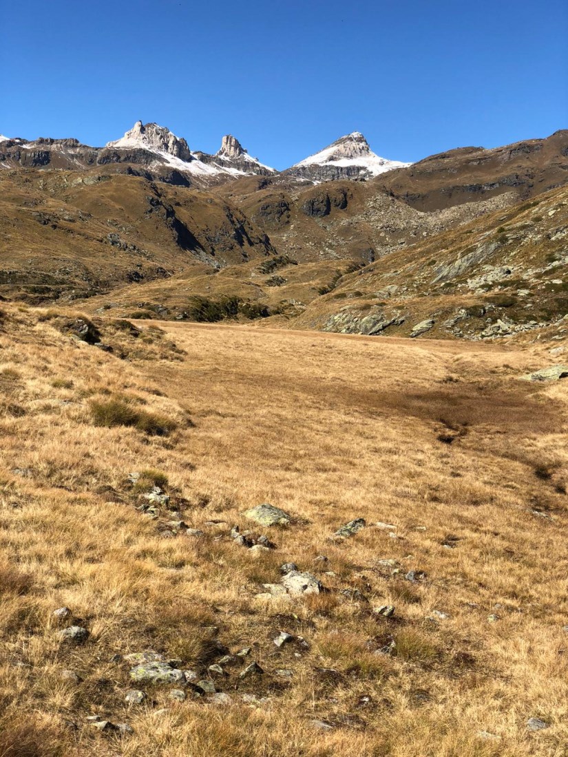 Vallone delle Cime Bianche in versione autunnale