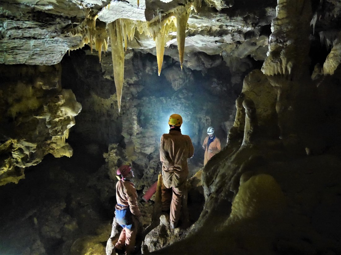 grotta calamaro esplorazione