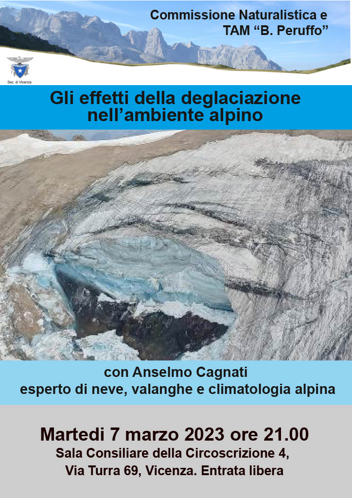 Deglaciazione alpi vicenza