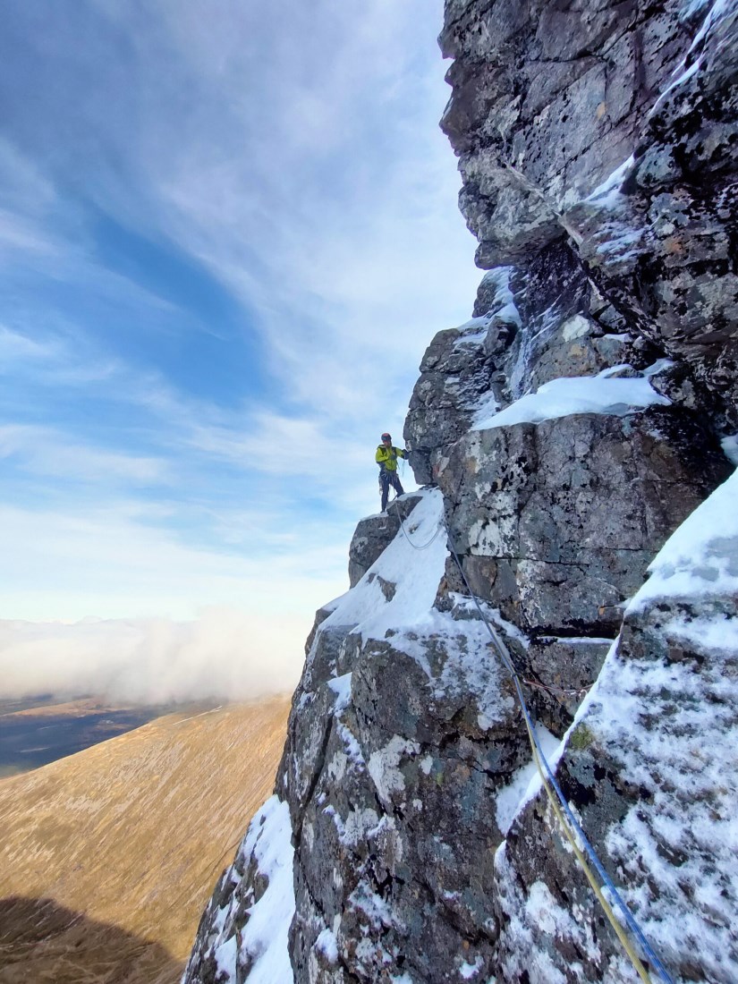 Fabio Olivari International Scottish climbing meet