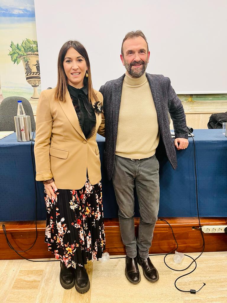 Carmela Vaccaro e Luca Santini