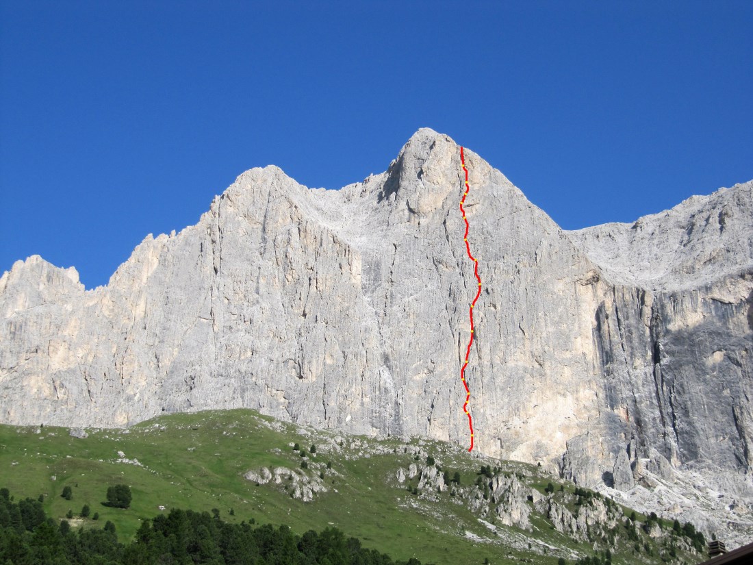 Lo Scarpone - Storie di vie. La via Steger al Catinaccio