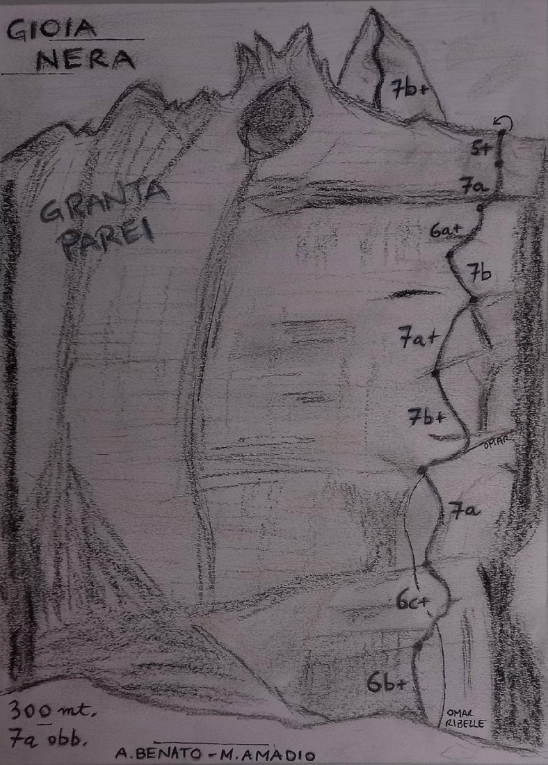 Lo Scarpone - Gioia nera, una nuova via per Amadio e Benato sulla ...