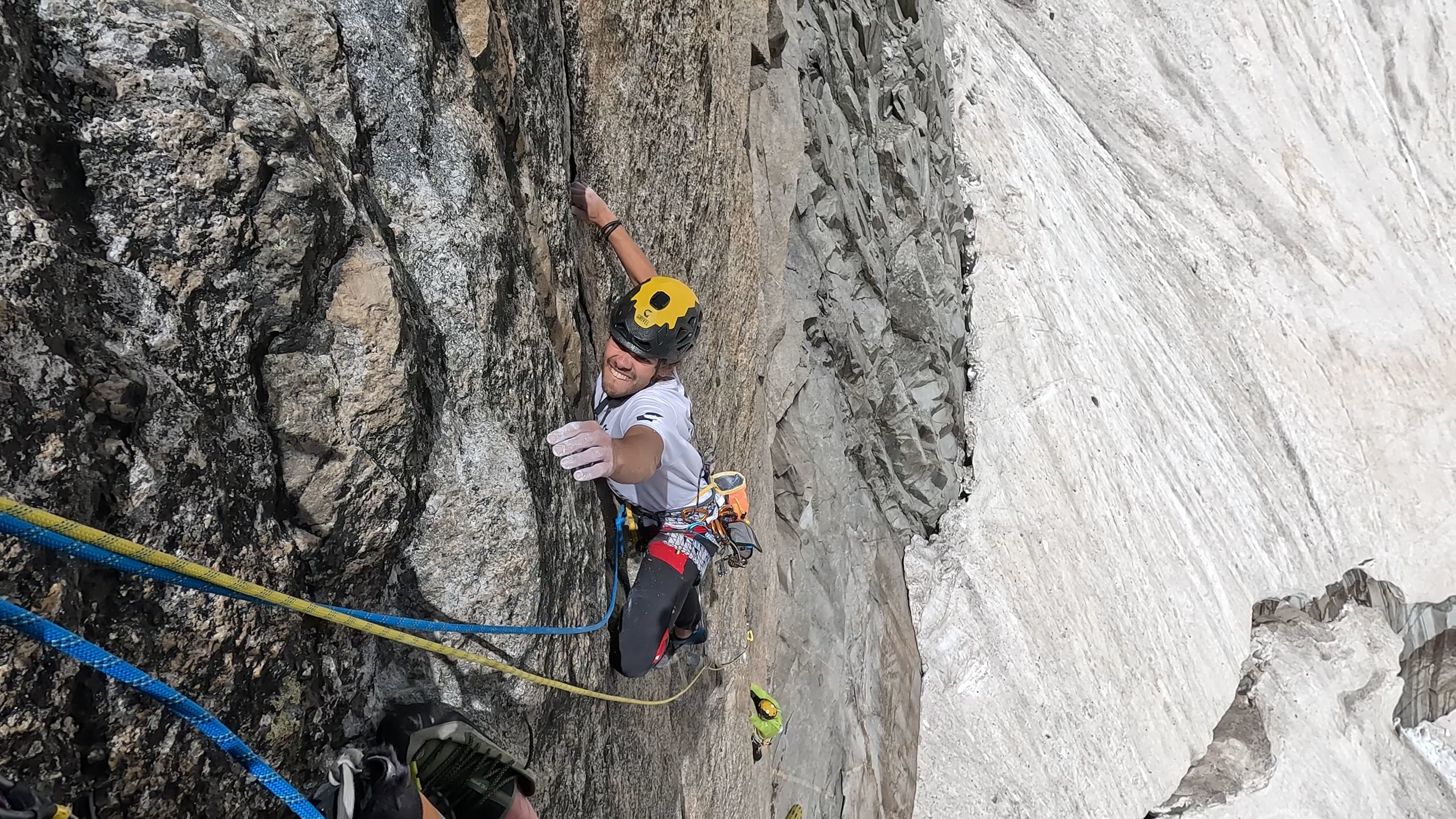 Aiguille de la Brenva - Via Mares - Dario Eynard
