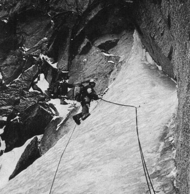 Lo Scarpone - Il couloir dei Drus: l’alba del piolet-traction e la ...